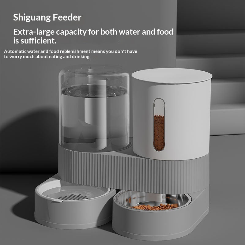 Automatic Pet Water And Food Dispenser In One - 0 - CJ