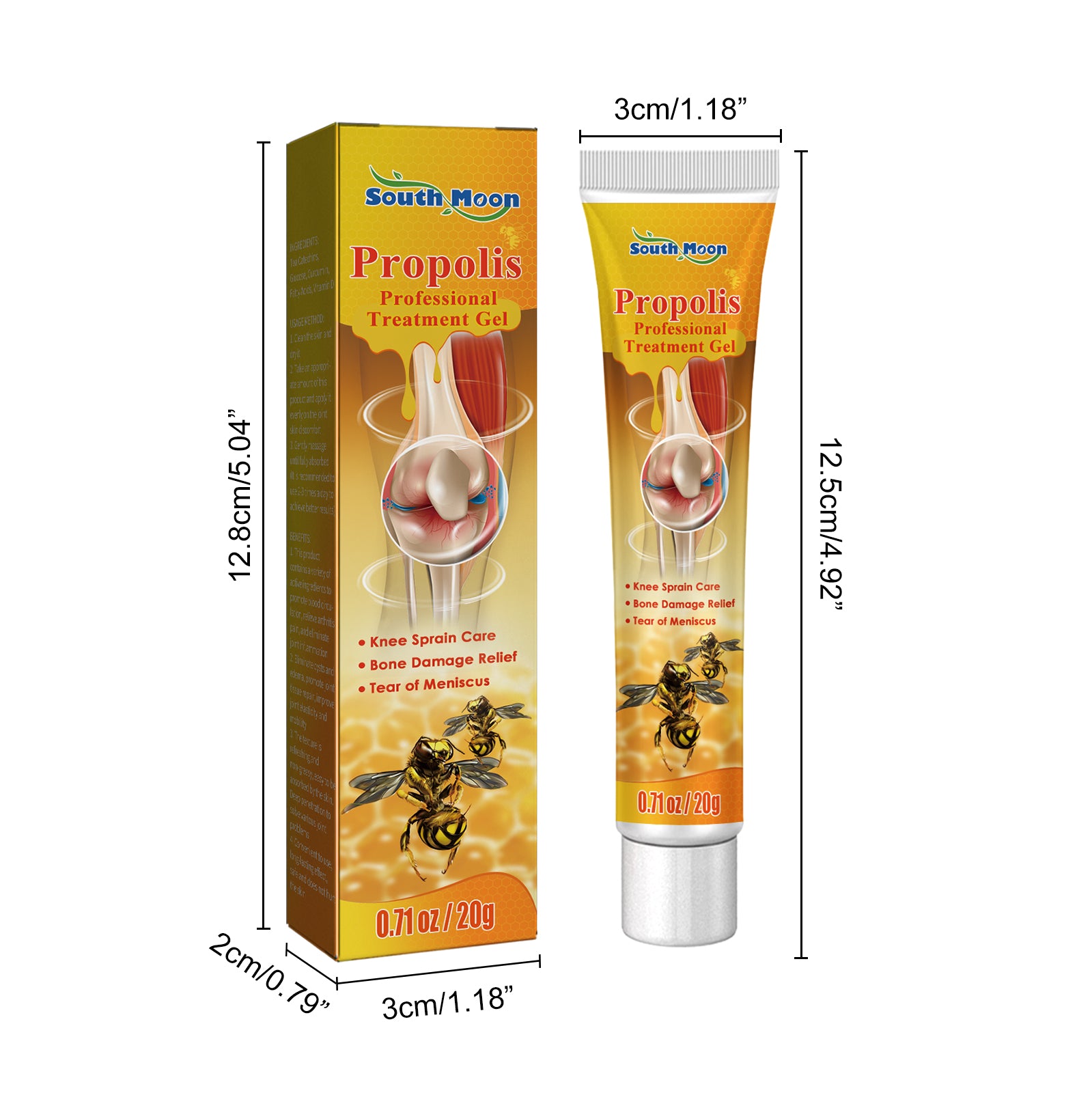 South Moon Joint Care Gel Body Massage Cream For Knee, Lumbar, Shoulder, Neck And Hamstring Pain Relief - 5 - CJ
