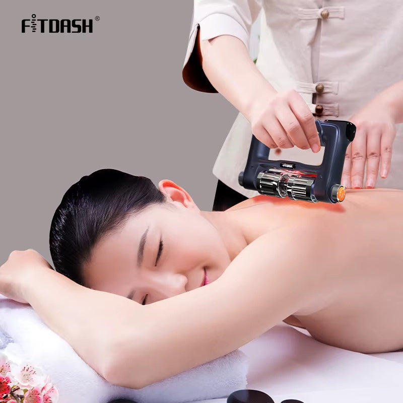 Newest Rechargeable Multifunctional Electric Athletic Therapy Muscle Massager Rollers - 5 - CJ