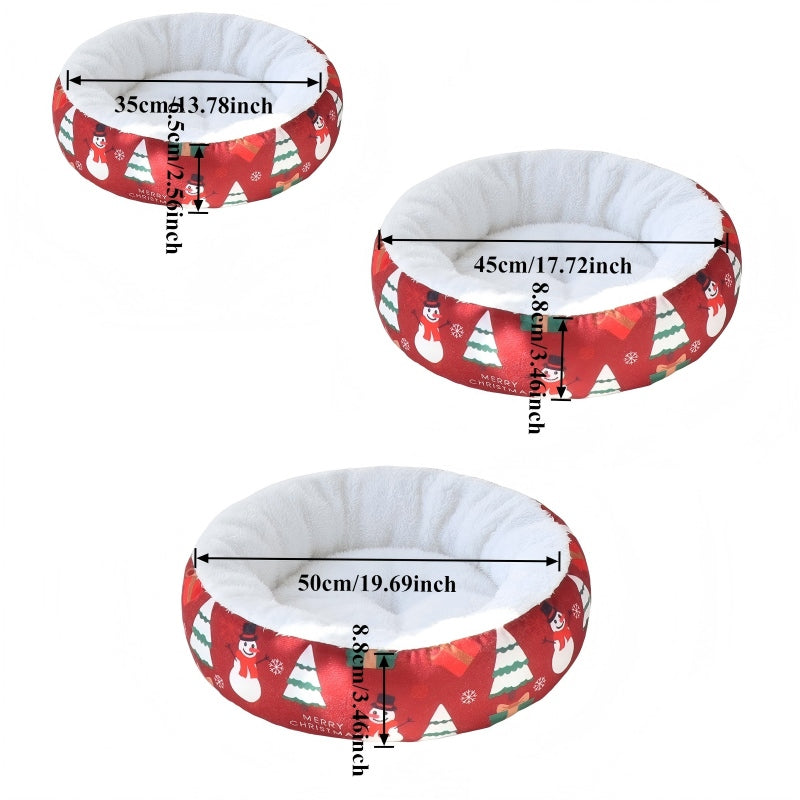 Christmas Mattresses For Pet Dogs And Cats, Warm Pet Beds, Kennel, Small And Medium - sized Dogs, Puppies And Kittens, And Extra Sizes For Sleeping - 4 - CJ