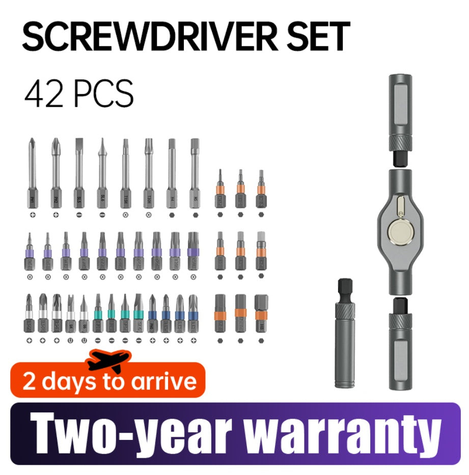 42 Pieces Of Magnetic Screwdrivers - 5 - CJ