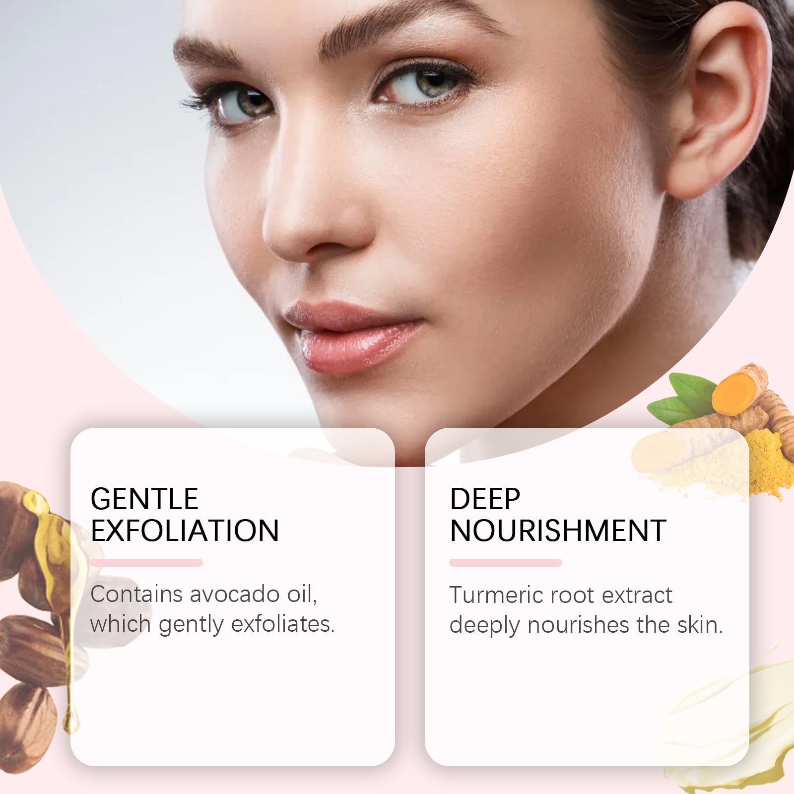 Wiyun Turmeric Scrub For Deep Body Cleansing Gentle Exfoliating Moisturizing Moisturizing Skin Cleansing Care - 5 - CJ