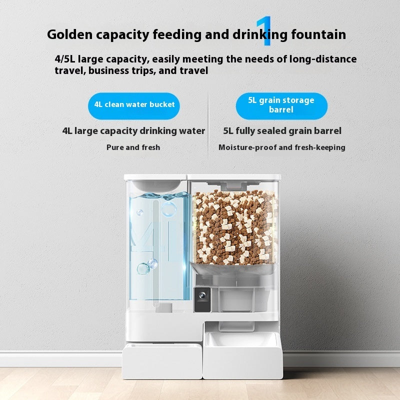 Wireless Smart Video Automatic Pet Feeder - 0 - CJ