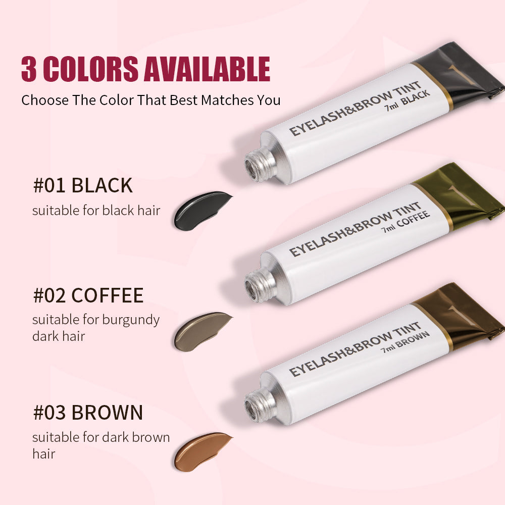 ICONSIGN Eyelash Eyebrow Dye Tint Kit Brow Lamination Mascara Lift Tinting Tattoo Dye Eyes Makeup Tools - 5.0 - CJ