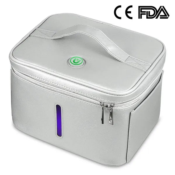 UV Disinfection Bag, Portable LED UV Sanitizer Box USB - Powered Travel UV Cleaner Bag - 5 - CJ