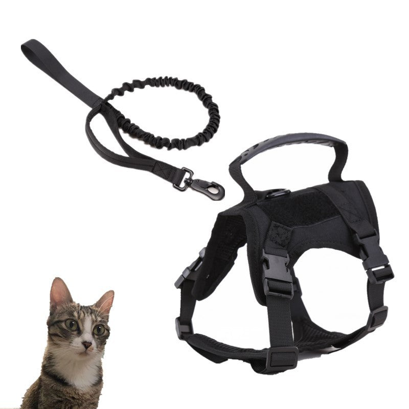 Cat Chest Strap Vest Hand Holding Rope - 0 - CJ