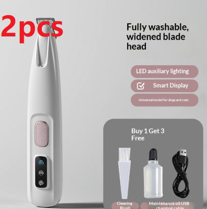 Pet Cat Silent Trimming Pedicure Shaver - 0 - CJ