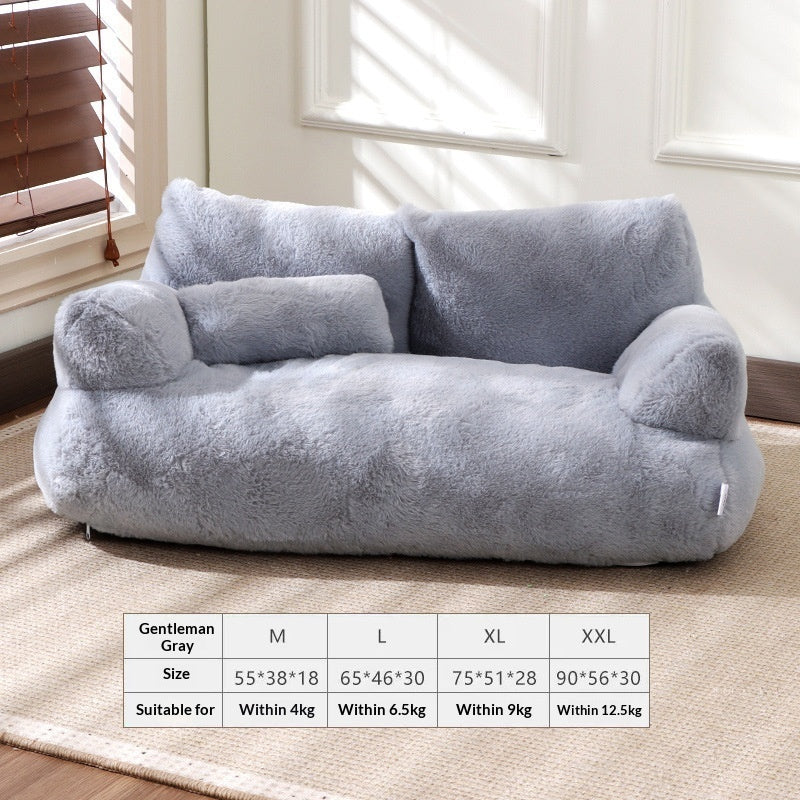 All - season Winter And Fall Pet Bed Thats Warm Removable And Washable - 0 - CJ