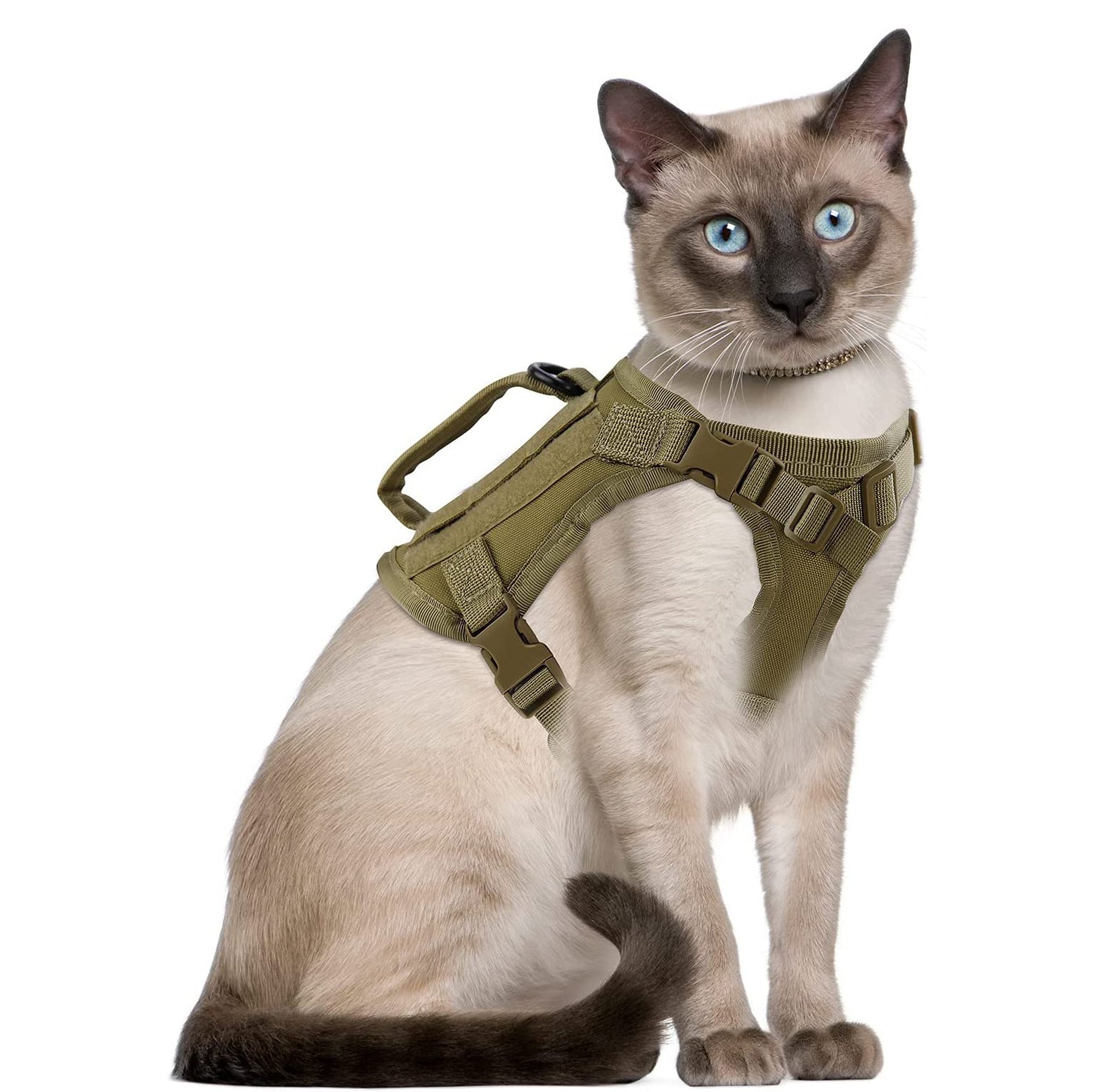 Cat Chest Strap Vest Hand Holding Rope - 0 - CJ