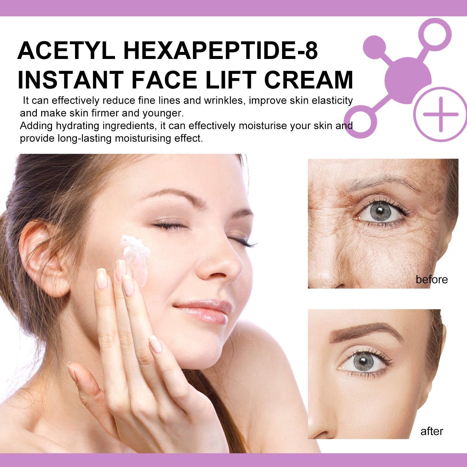WIYUN Firming Face Lifting Cream Reduces Facial Wrinkles And Eye Bag Lifting Anti - Wrinkle Firming And Moisturizing Skin Cream - 5 - CJ