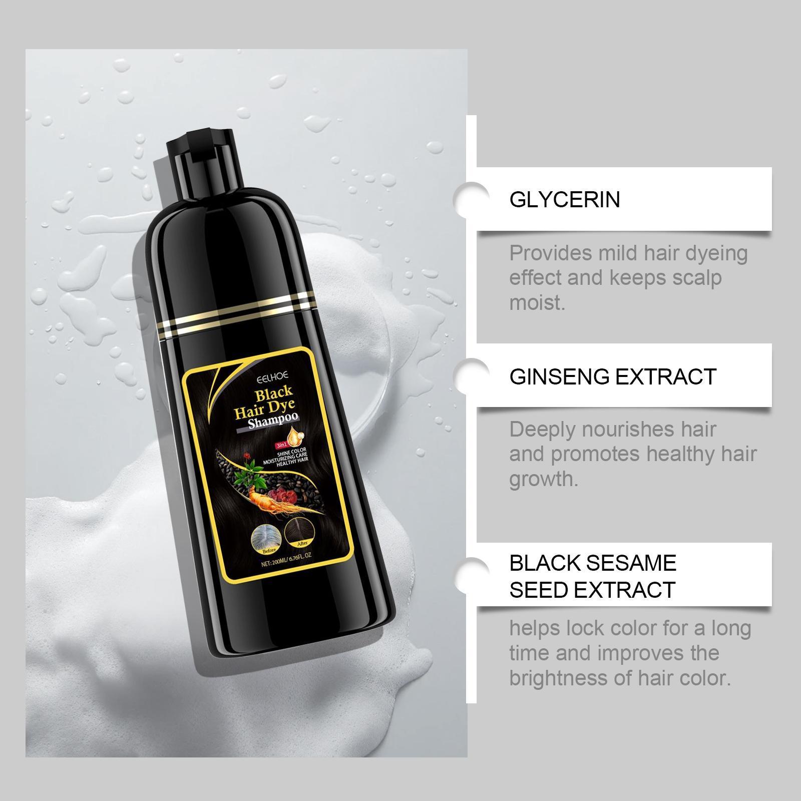 Ierhe Natural Brown Hair Care Plant Homemade Cleansing Herbal Moisturizing Shampoo - 5 - CJ