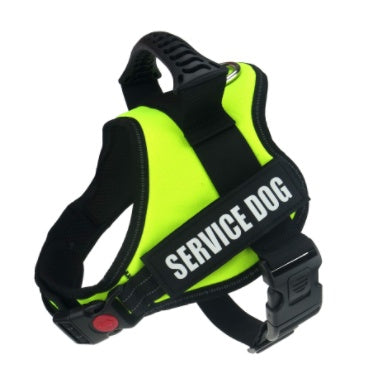 Explosion - proof Chest Harness Pet Leash - 7 - CJ - Fluorescent green - XXL - CJJJCWGX00178 - Fluorescent green - XXL