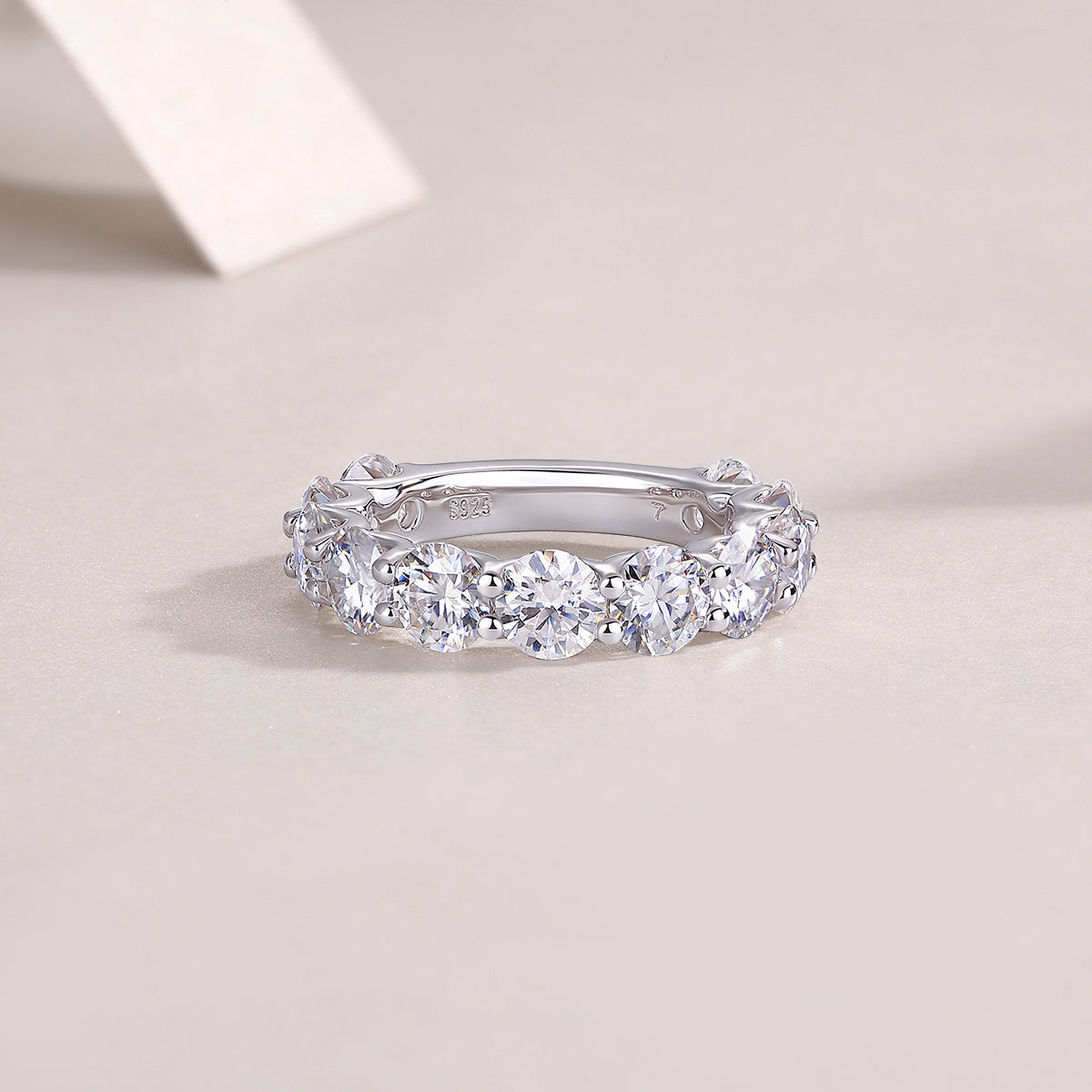 1Dazzling Moments - A Fashionable And Luxurious Jewelry Accessory Set With Moissanite S925 Sterling Silver And Platinum - plated Diamond Prohibit TikTok sales - 5 - CJ
