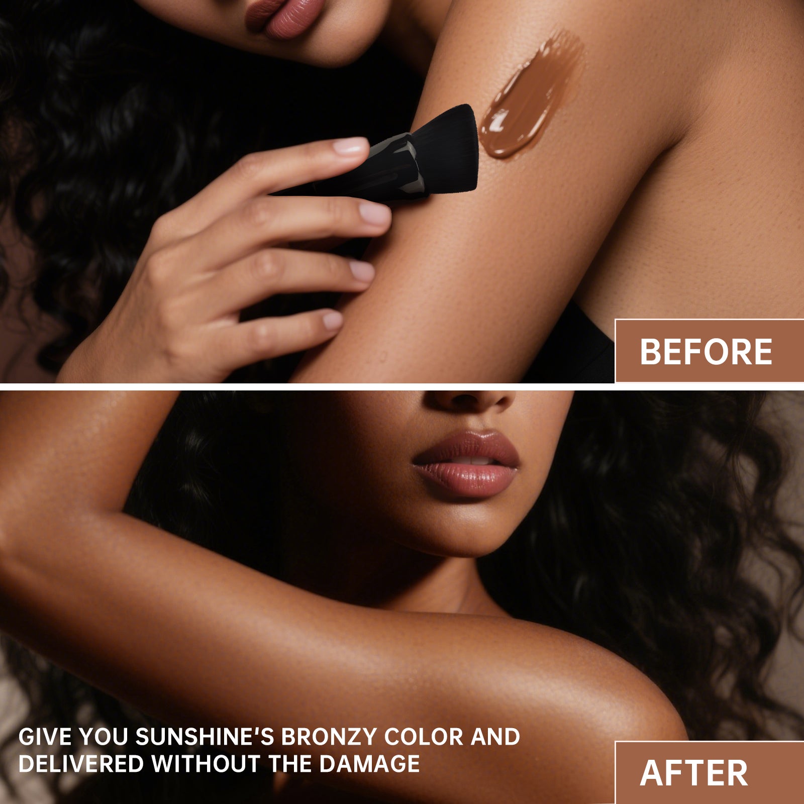 Bronzing Self - Tanner Lotion, Quick - Dry, Long - Lasting, Sunless Tanning For All Light Beige Tones, Vegan & Paraben - Free - 5 - CJ