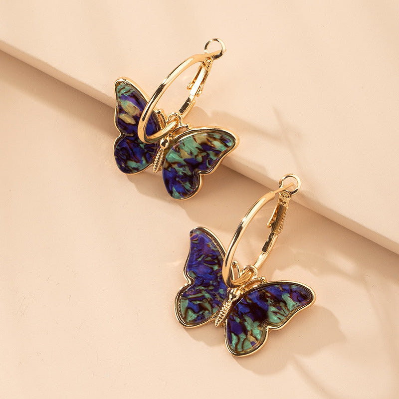 Fashion Simple Women Butterfly Studs - 0 - CJ