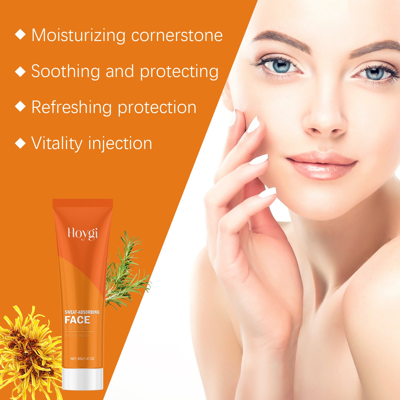 Hoygi Moisturizing Anti - Sweat Facial Lotion Moisturizing Skin Care Moisturizing Oil Control Tender Skin Essence Facial Lotion - 5 - CJ