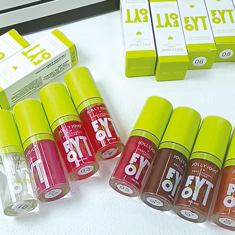 Fruit Flavor Transparent Lip Moisturizing Mirror Gloss - 0 - CJ