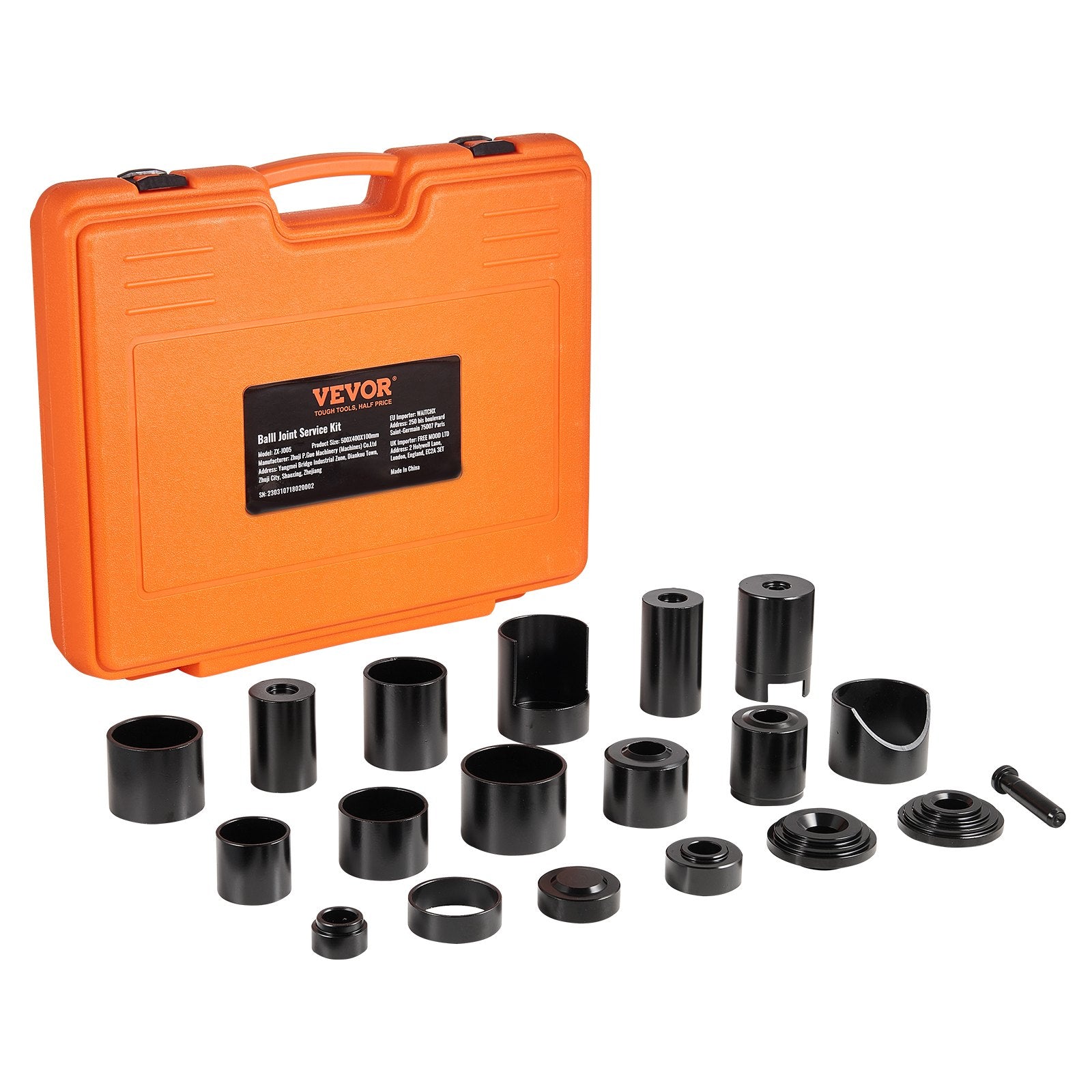 Ball Joint Press Kit, 21 PcsTool Kit, C - press Ball Joint Remove And Install Tools, For Most 2WD And 4WD Cars, Heavy Duty Ball Joint Repair Kit For Automotive Repairing - 5 - CJ