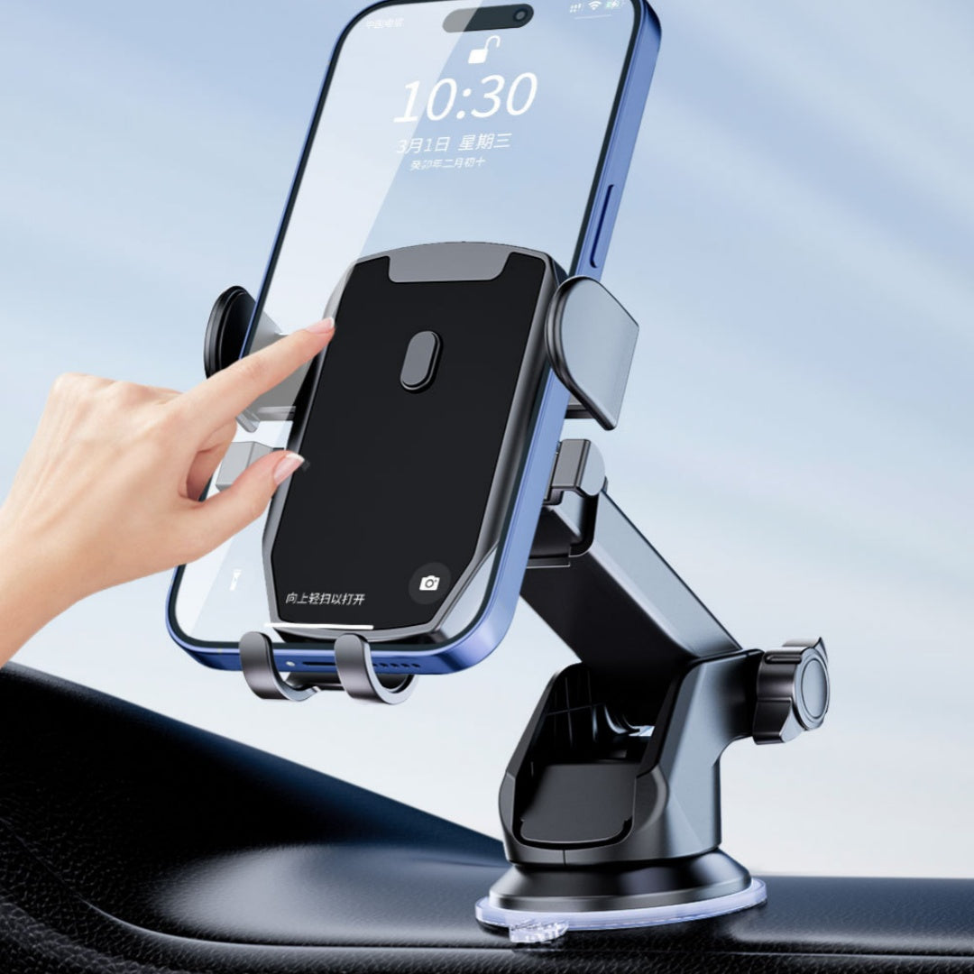 Silicone Suction - Cup Car Phone And GPS Mount - 0 - CJ