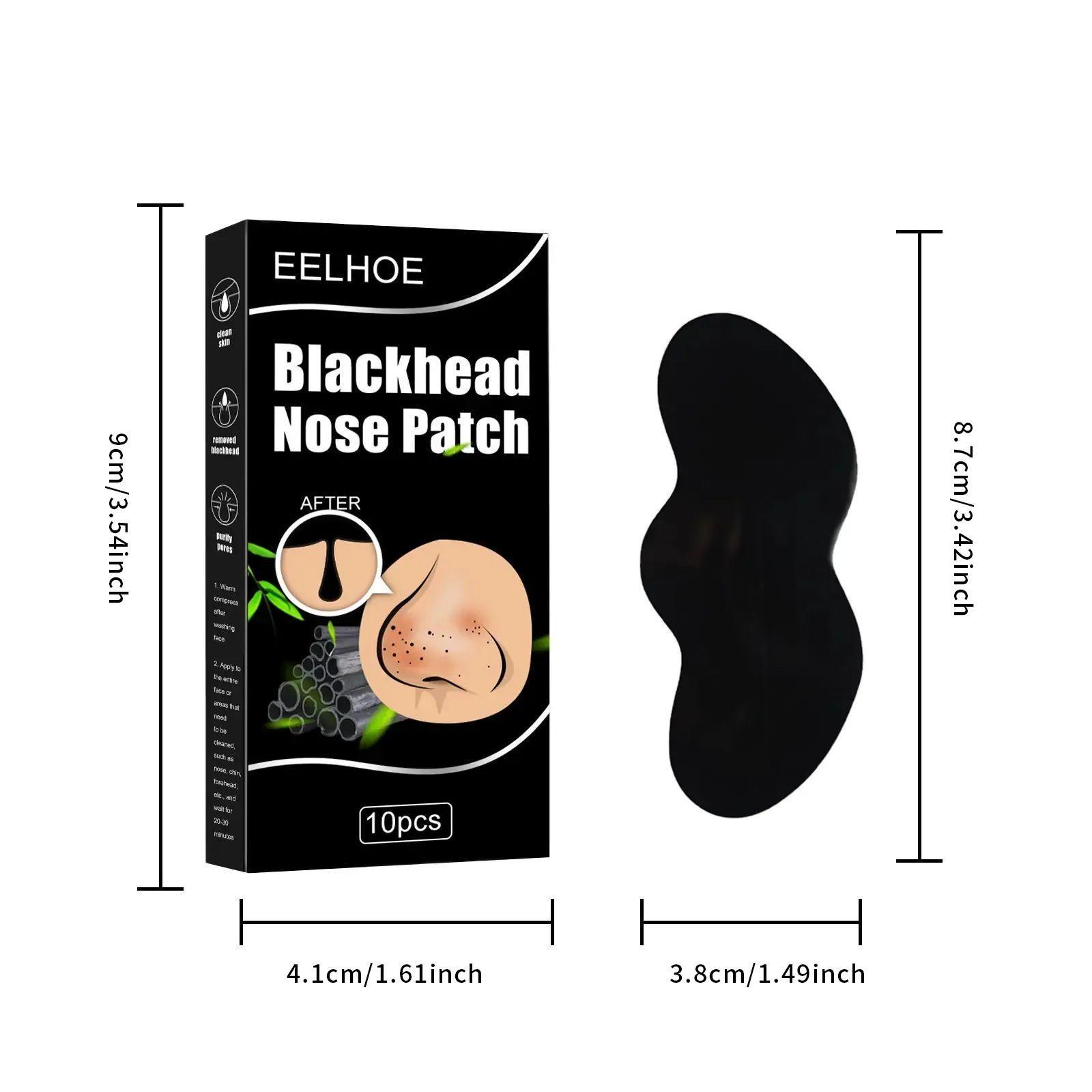 10 Pcs Blackhead Nose Patch Nose Pore Cleansing Strips Deep Cleansing Blackhead Remover Strips For Women Men - 5 - CJ