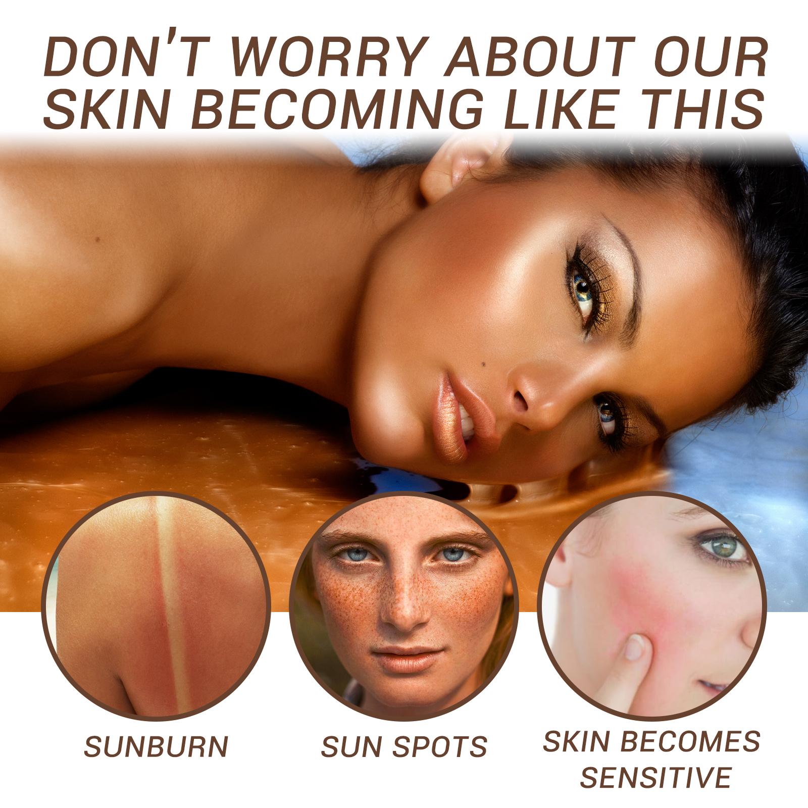 Tanning Skin Care Cream Summer Beach Self - tanning Bronze Moisturizing And Firming Skin Sun Cream - 5 - CJ