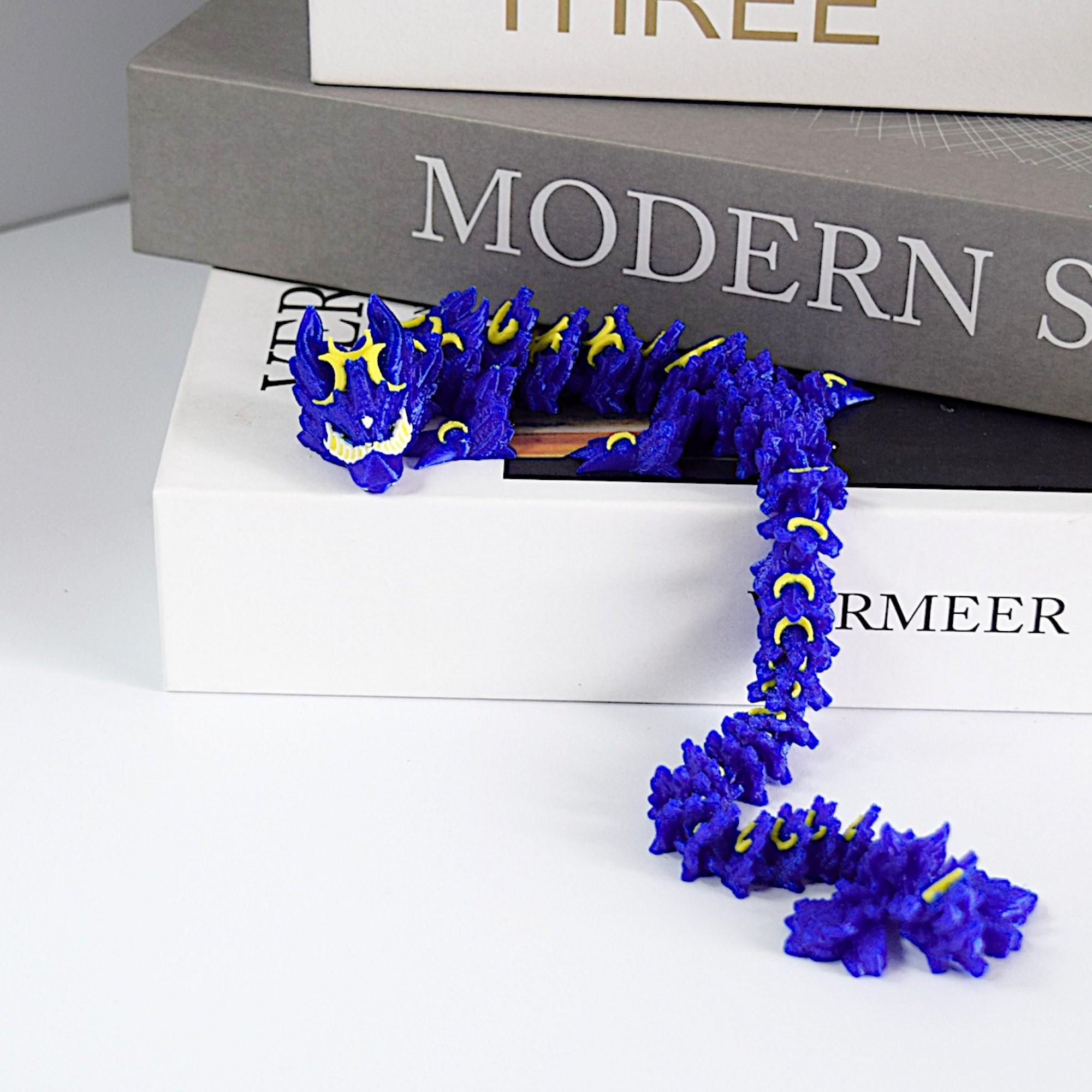 Flying Moon Dragon - Spreading Its Wings With The Moon, Super Eye - catching And High - value, Exquisite And Small Creative Decorative Gift - 5 - CJ
