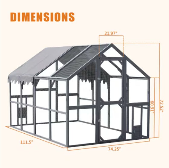 Outdoor Chicken Coop Fence - 5 - CJ