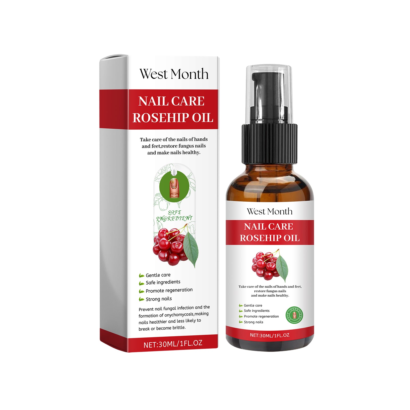 West Month Hand, Foot And Nail Care Solution Nourishes And Moisturizes Nails And Gray Nails Repair Solution - 5 - CJ