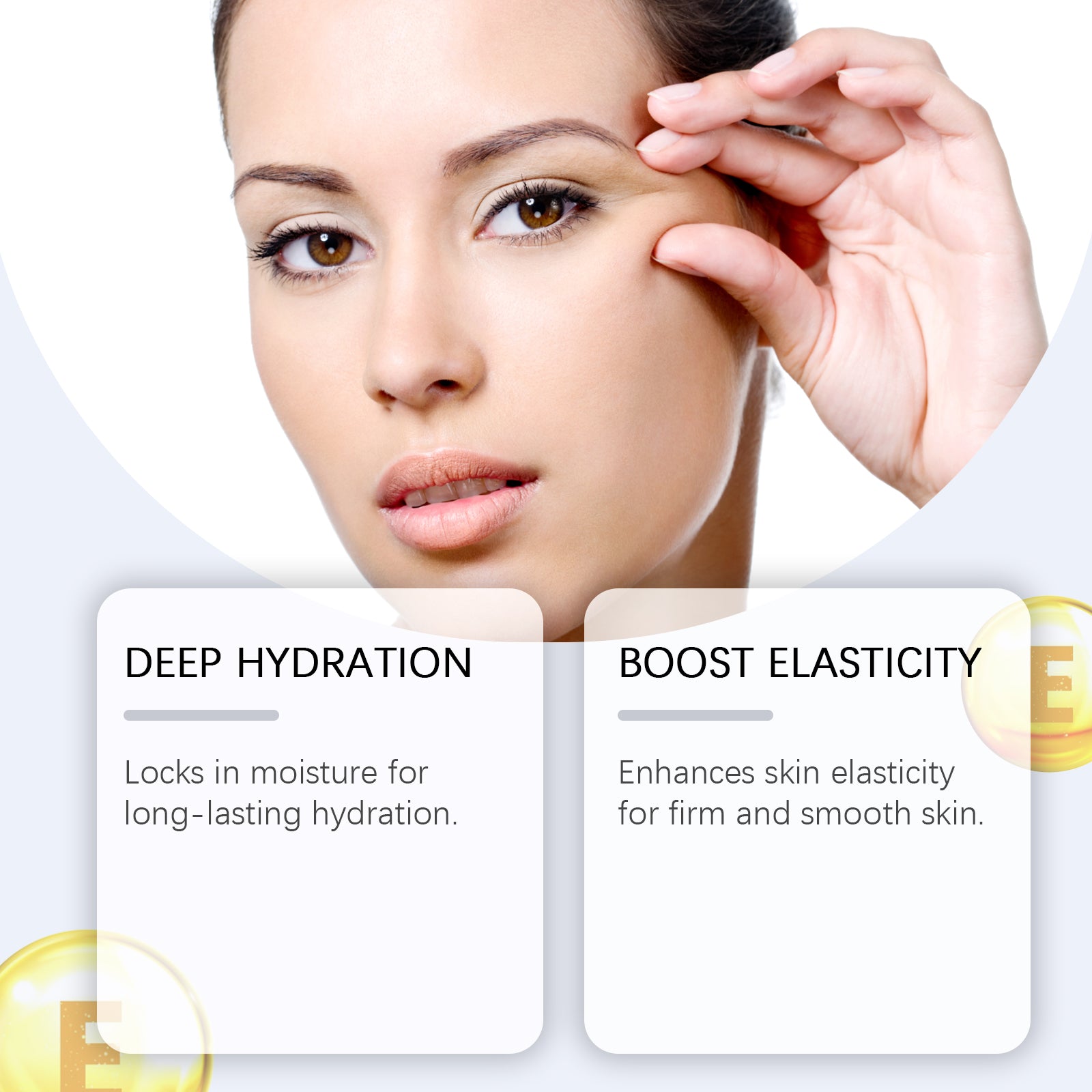 OUHOE Copper Peptide Repair Serum Hydrates, Hydrates, Firming And Firming Facial Skin With Blue Copper Peptide Serum - 5 - CJ