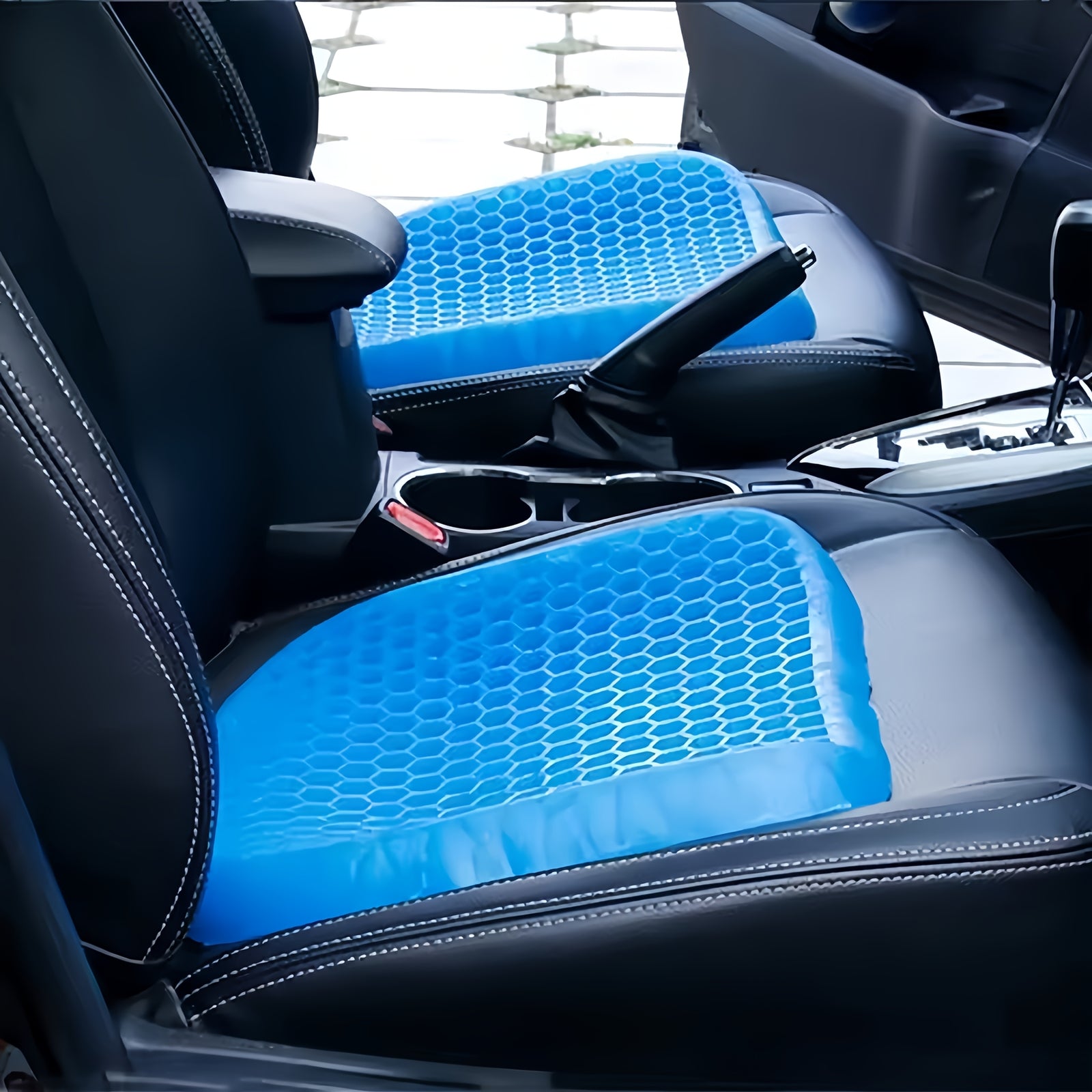 Honeycomb Breathable Gel Seat Cushion Double Thick Egg Sitting Pad Mat Non - Slip - 5 - CJ