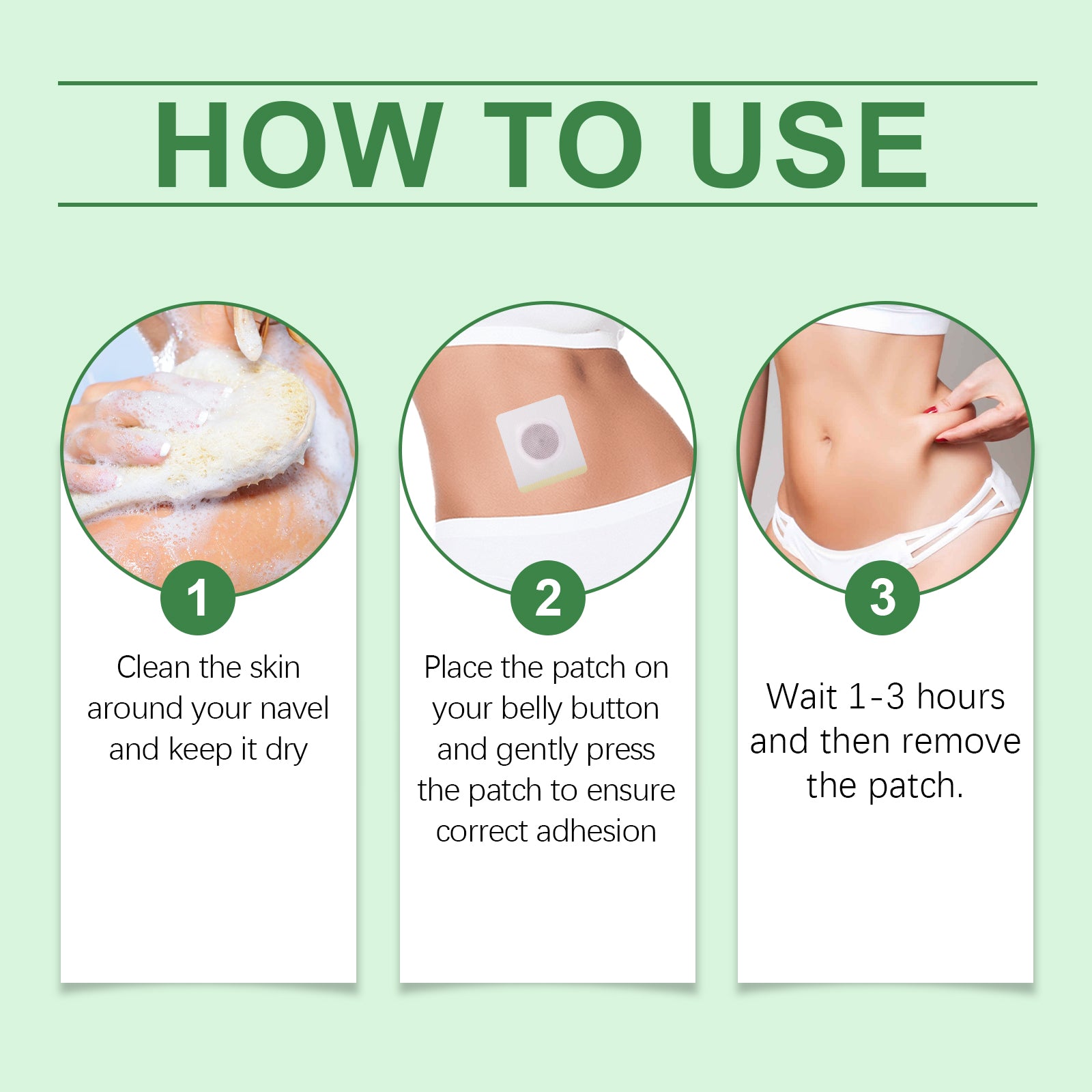 South Moon Herbal Body Care Patches, Herbal Body Care For Lazy People Daily Firming Skin Big Belly Arms Bye Bye Meat - 5 - CJ