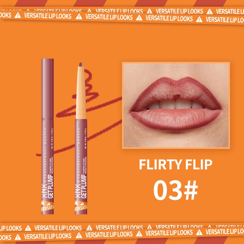 12 - color Rotation Lip Liner Discoloration Resistant - 0 - CJ - 3.5g - 03FLIRTYFLIP - CJYD244123403CX