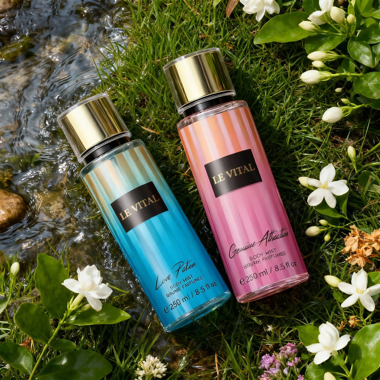 Body Mist - Golden Desire&Body Mist - Genuine Attraction&Body Mist - Allure Delight&Body Mist - Fresh Pear, 8.5fl.oz, 250ml, 12 Master - 5 - CJ