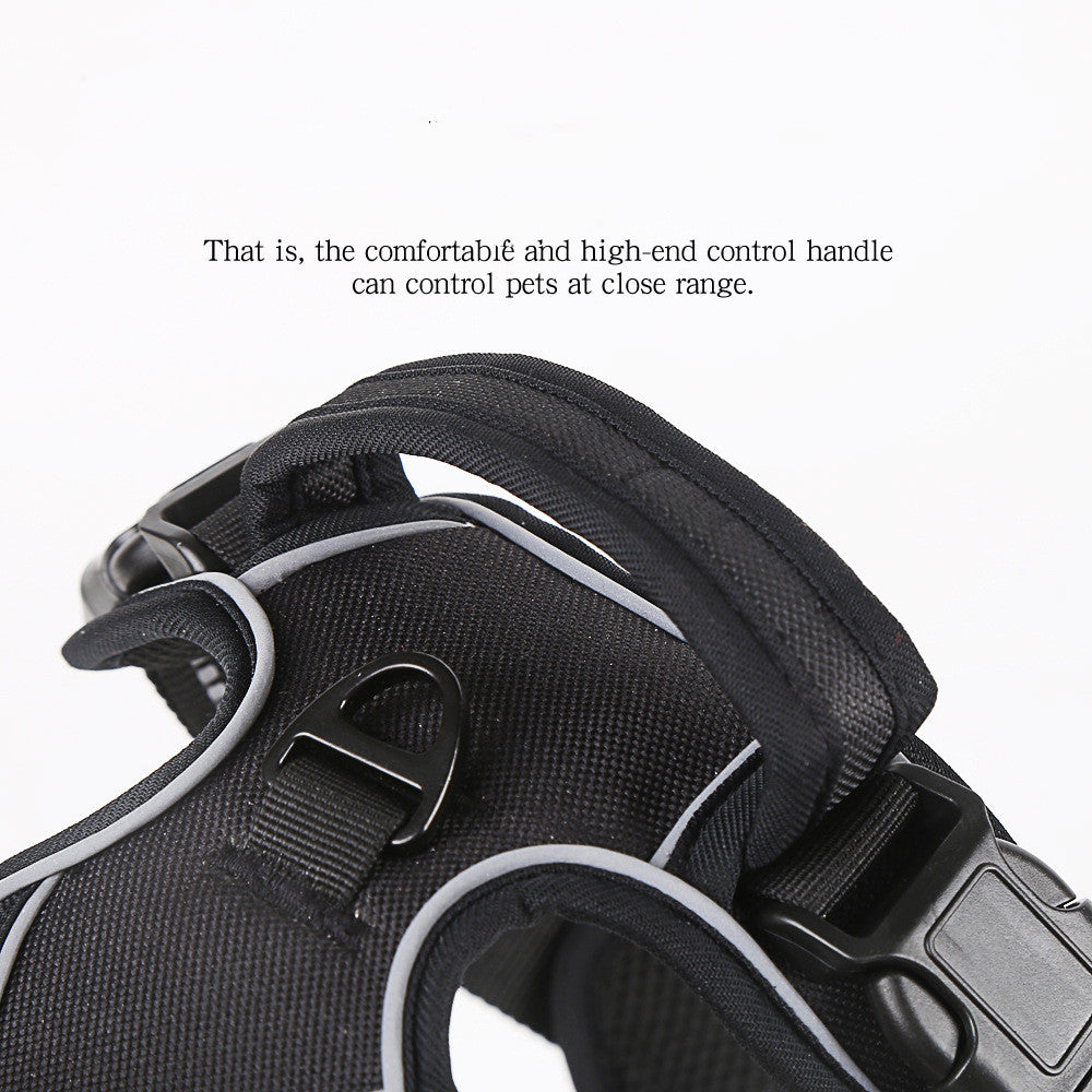 Dog Harness No Pull Breathable Reflective Pet Harness Vest - 0 - CJ