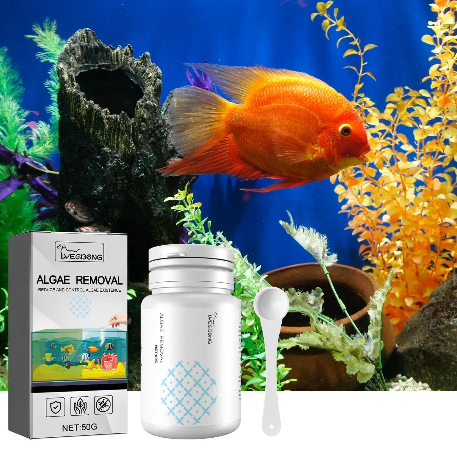 Igbondigal Lichen Fish Tank Cleaning Supplies Algaecide To Remove Moss And Green Water Algae - 5 - CJ