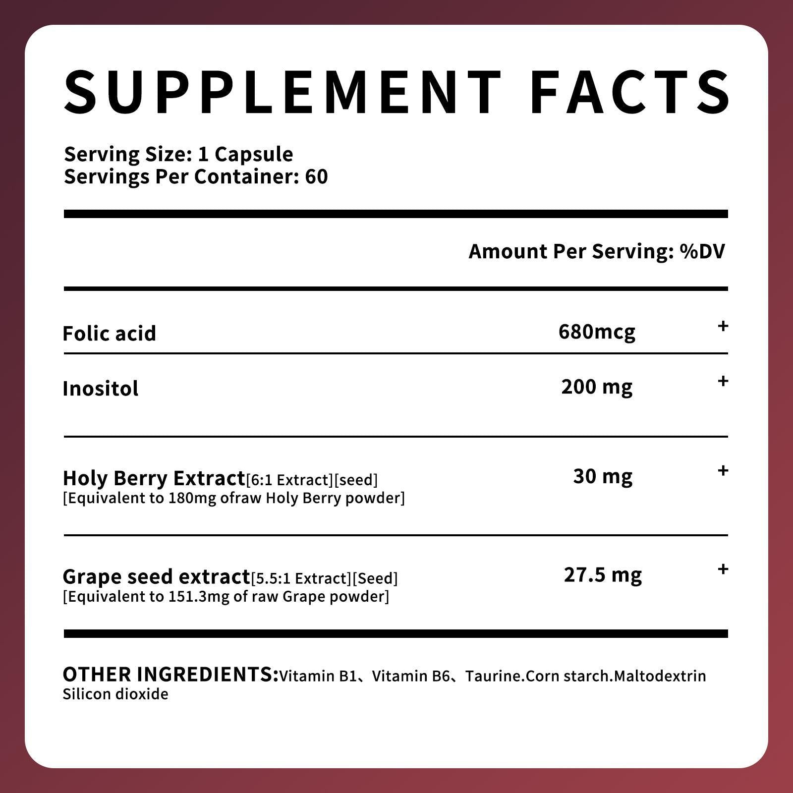 Women's Multivitamin, Multidimensional Mineral Supplement, Revitalizes Energy, Improves Mood, Nourishes Hair, Skin And Nails - 5 - CJ