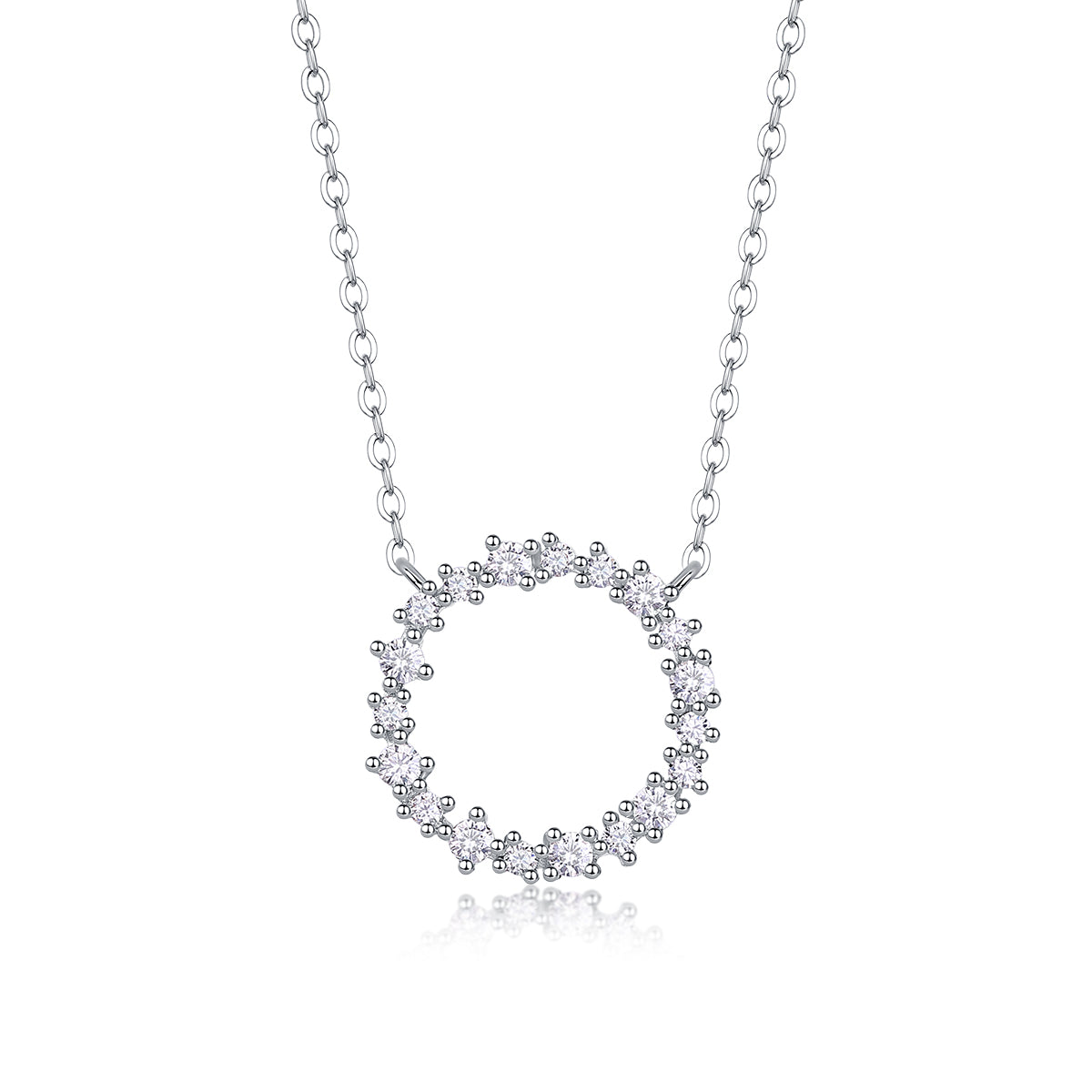 1Emerald Water Ripples - A Fashionable And Luxurious Diamond Jewelry Pendant Set With Moissanite S925 Sterling Silver And Platinum Plating Prohibit TikTok sales - 5 - cj
