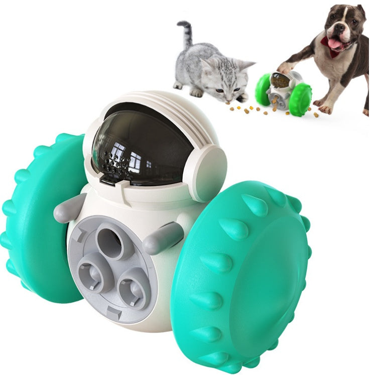 Cat And Dog Toys Slow Food Interactive Balance Car Multifunctional Fun Development Smart Pet Feeding Dog Toy Car Pets Products - 0 - CJ