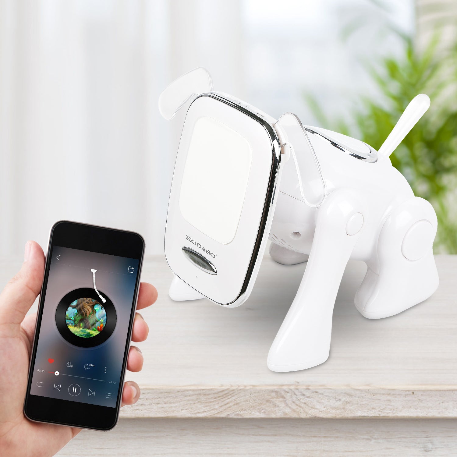 Puppy Dog Wireless Speaker Portable Mini Music Player Stereo Cute Animal Speaker With Built - In Mic FM Radio Stereo Bass MMC Card Slot USB Port For Cellphone Tablet - 5 - CJ