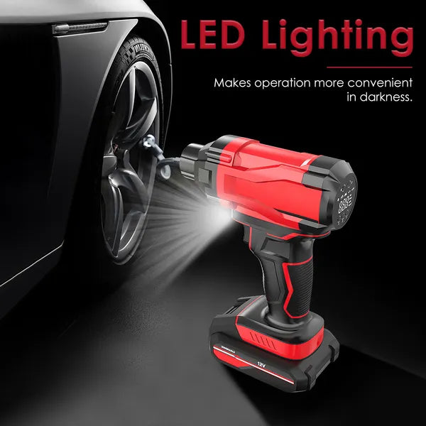 150PSI Cordless Car Tire Pump 6000mAh Rechargeable Tire Inflator 12V Portable Electric Air Compressor With LED Light For Car Bike Motorcycle Ball - 5 - CJ