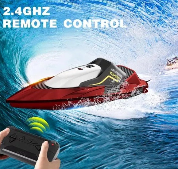 4DRC S5 RC Boat For Pools And Lakes, 2.4 GHz 20MPH Racing Boats, Rechargeable Battery,Low Battery Alarm,Gifts For Boys Girls,Logistics Is Randomly Sent By UPS USPS FEDEX. - 5 - CJ