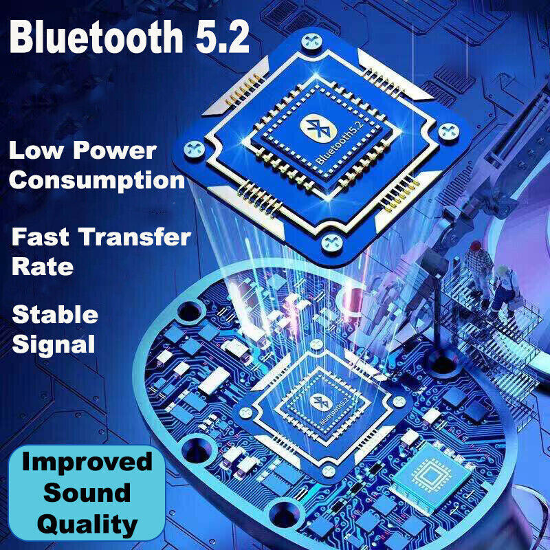 TWS Wireless 5.1 Waterproof Bluetooth Sports Waterproof Earphones - 5 - CJ