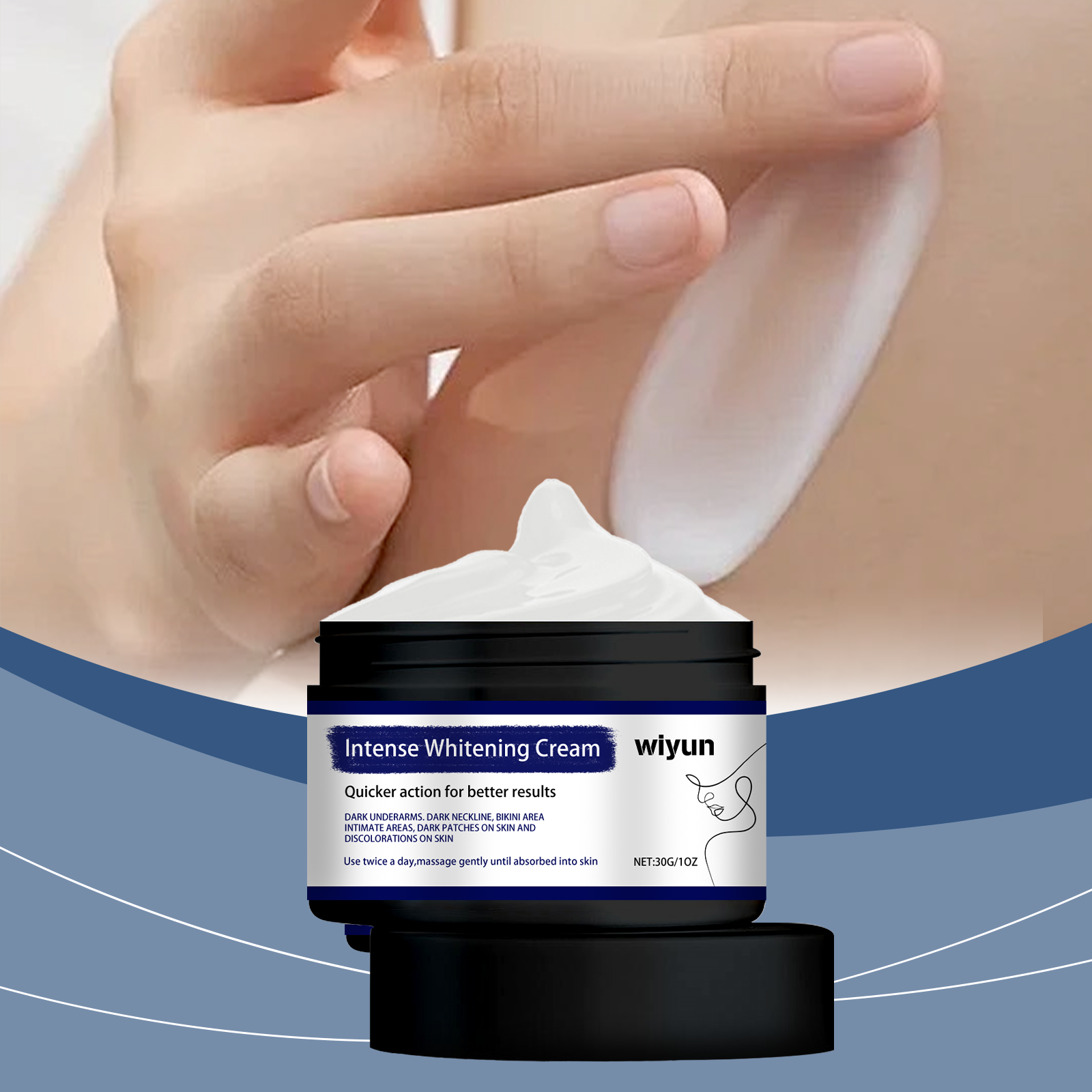 Wiyun Body Brightening Cream Improves Brightening Complexion, Deeply Nourishes, Hydrates And Gently Pamper Skin For A Tender Body - 5 - CJ