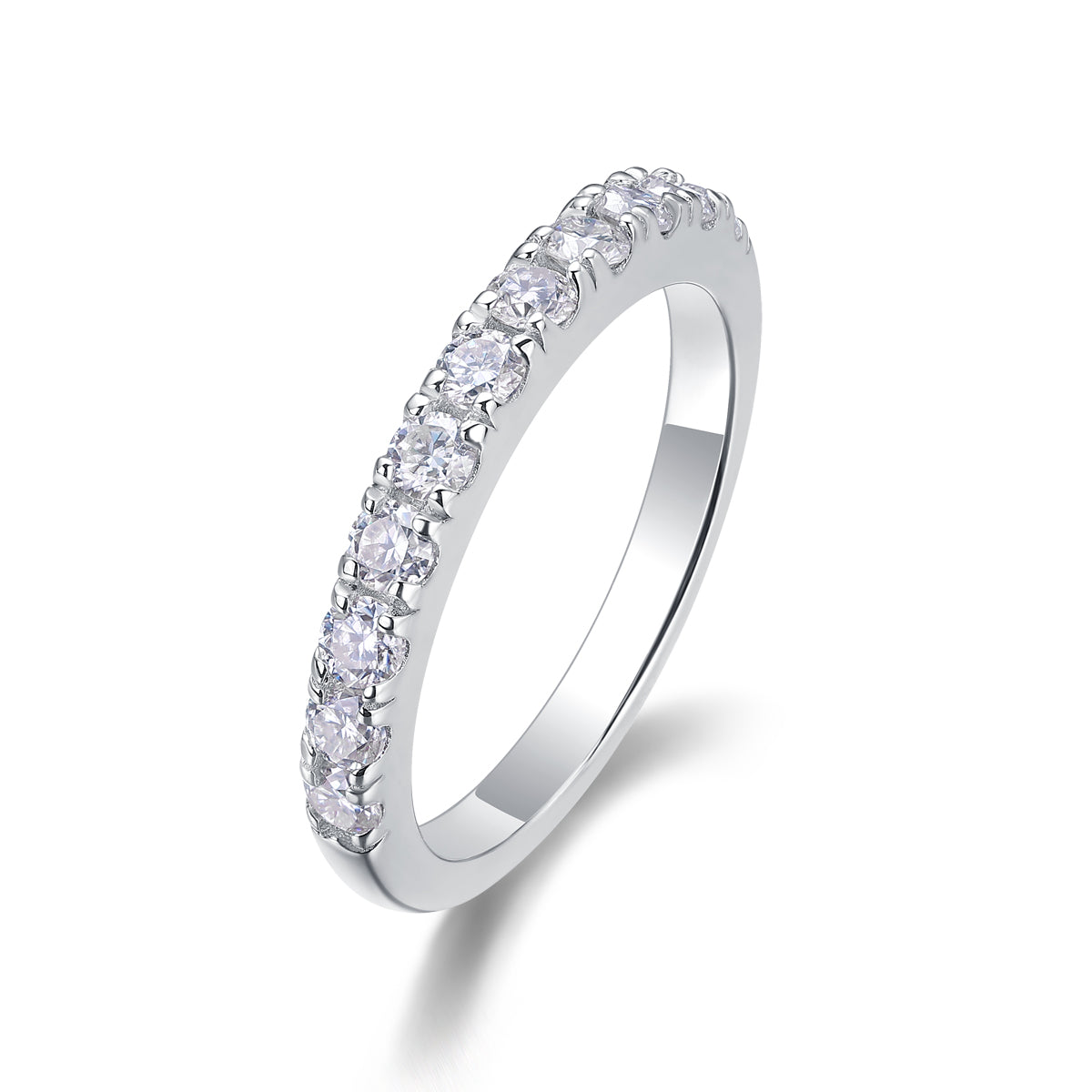 1Parallel World Diamond Ring Luxury Fashion Set Moissanite Silver Ring Prohibit Tk Sales - 5 - CJ