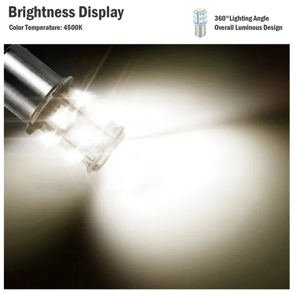 20Pcs 12V Car Light Bulbs 4500K 14MM Aluminum Alloy Turn Signal Light - 5 - CJ