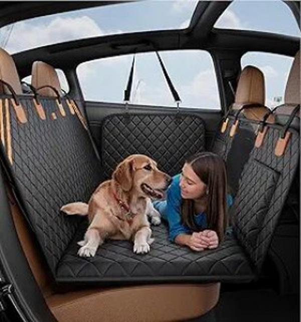 Made4Pets Pet Dog Car Back Seat Cover Back Seat Extension Pad Can Bear 400 Pounds Waterproof And Non - slip Dog Car Hammock Eight - layer Hard Bottom With PE Foam Easy To Install And Clean - 5 - CJ