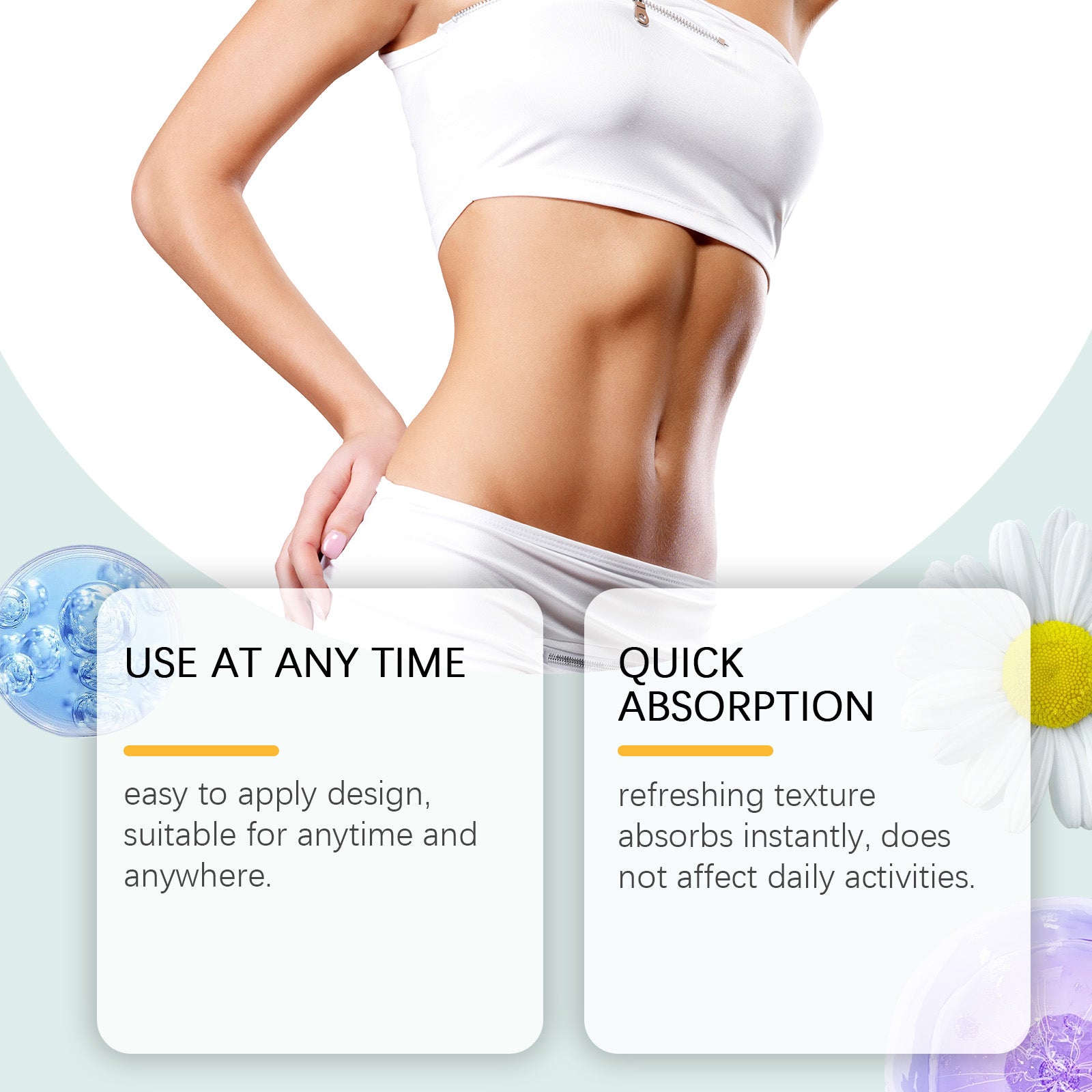 OceAura Body Care Cream, Gentle Moisturizing Light Treatment All Over The Skin Nourishing Firming Massage Cream - 5 - CJ