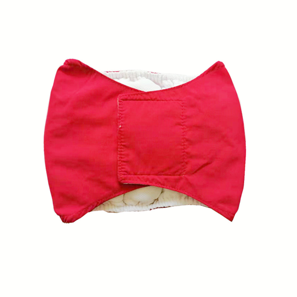 Pet - specific Dog Physiological Belt Diaper - 0 - CJ - Red - XL - CJGD145390815OL