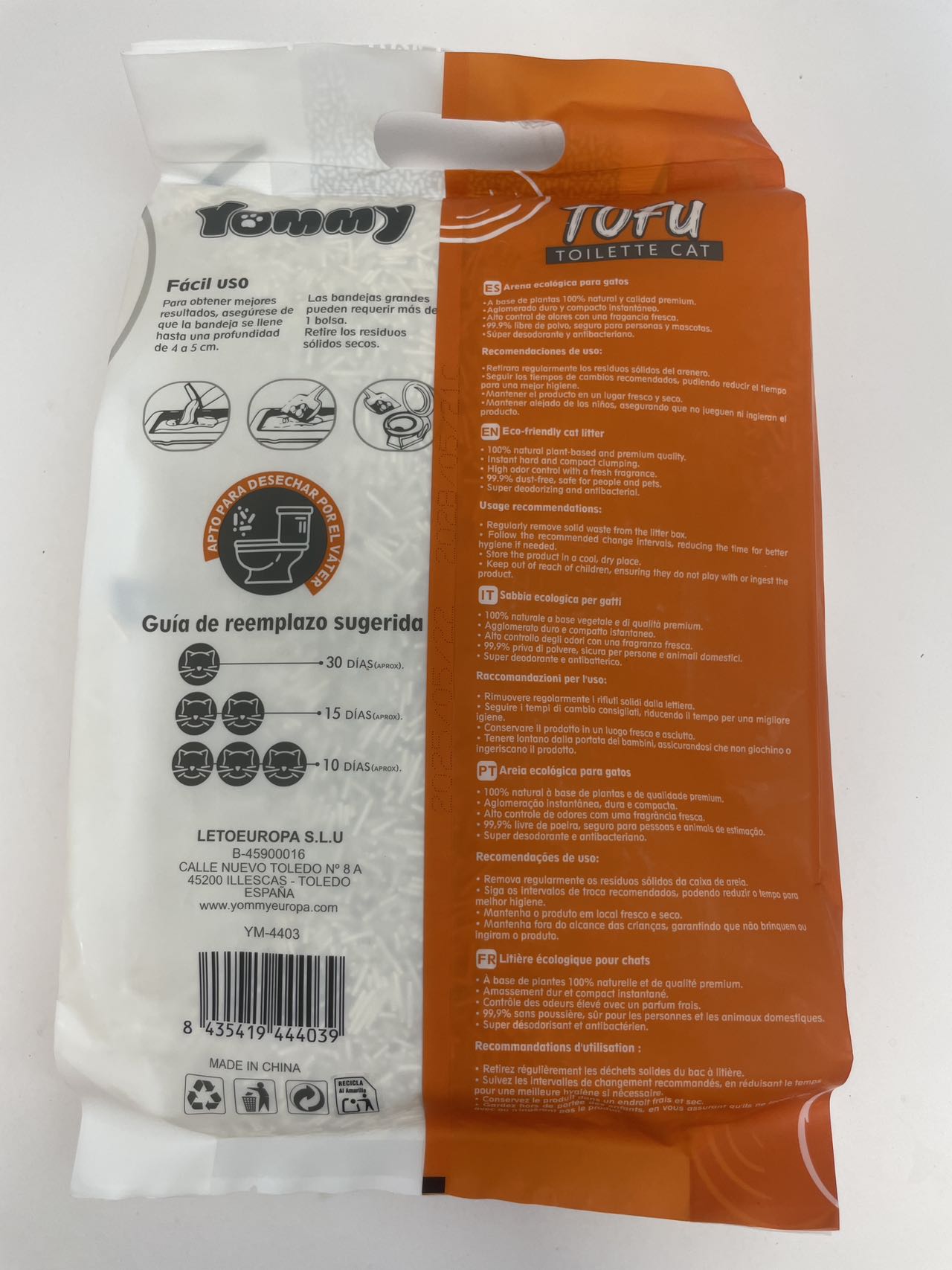 6L Pure Tofu Cat Litter - 5 - CJ