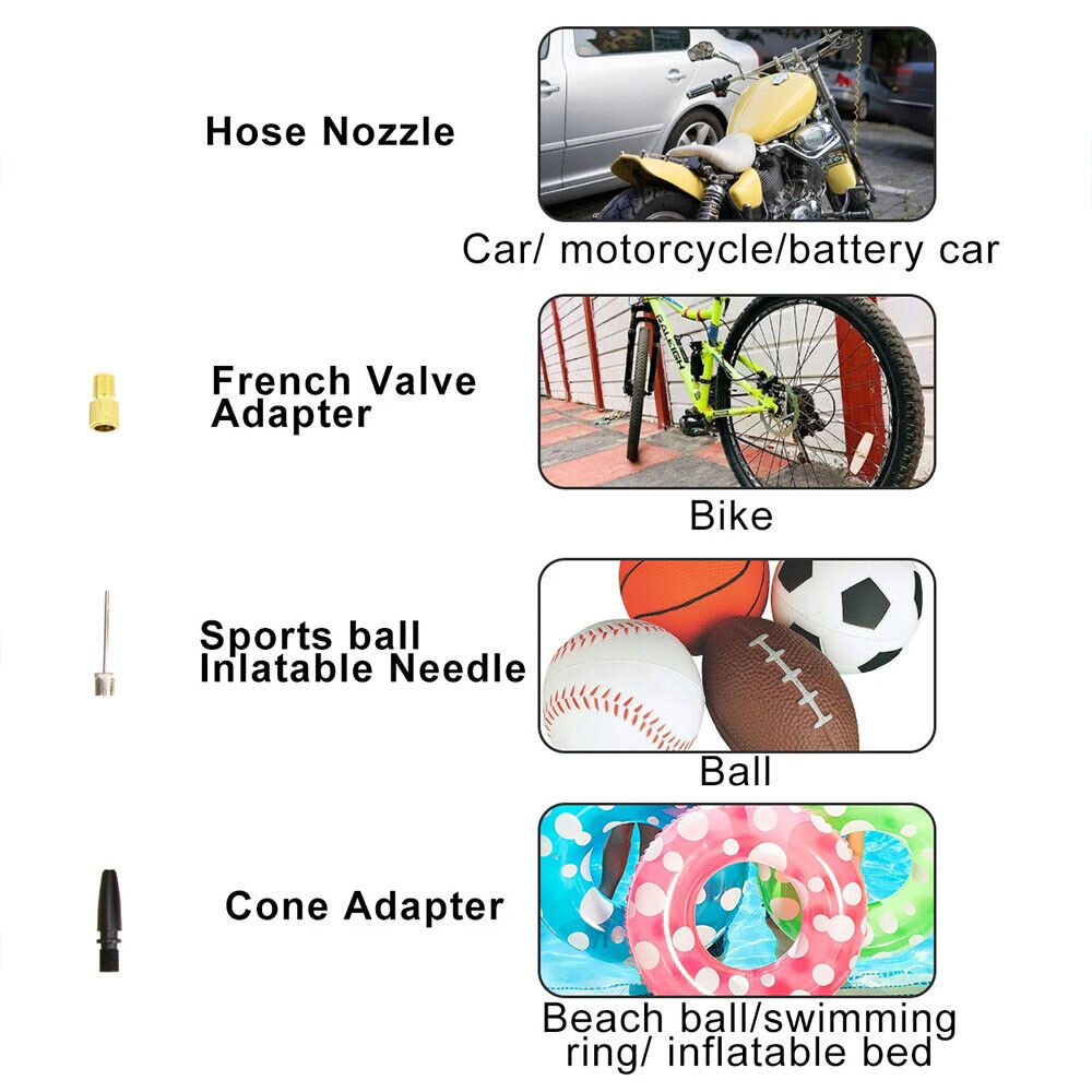 For 18V Cordless Inflator Body Only Car Digital Tyre Air Compressor - 5 - CJ